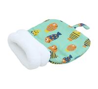 AMISENK Portable Pet Sleep Bag Warm Rest Bedding For Small Dog Cats Easy To Wash Winter Use Resting Bed Half Closure Indoor Outdoor Pet Sleep Bag