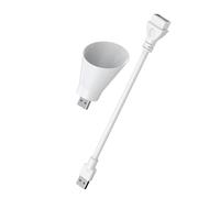 AMISENK Portable USB Powereds Goosenecks Lamp Soft Eye Caring Illuminations For Late Night Reading In Bedroom Or Campsite Friendly USB Bedsides Light