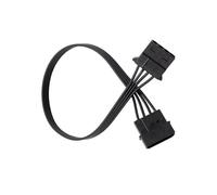 AMISENK Power Cable Hub Splitter Adapter 1 To 1 4Pin CPU Cooling Case Chasis Fan Replacement Accessories Hard Drive Power Extension Wire