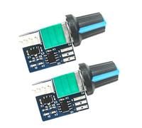 AMISENK Precisions PWMs Fan Speed Controller 12V 4Pin Adjustable Voltages Cooling Systems Module With Wide Ranges Duty Cycle Controls Single Channel PWM Controller For PC Fan