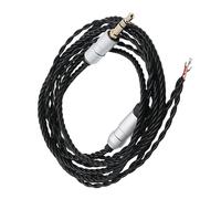 AMISENK Premium 3.5mm Headphone Cable Semi Finished PVC Earphone Cord for Customizable Auditory Projects Customizable Headphone Repair Cable