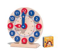 AMISENK Primary School Teacher Teaching Clock Student Learning Model Children Recognize Digital Telling Time For Kids