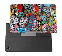 AMISENK PU Leather Tablet Sleeve Case For Tab Folding Stand Multiple Viewing Position And Optional Prints Shockproof Tablet Sleeve