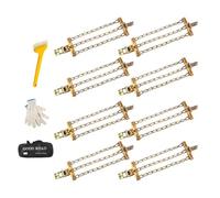 AMISENK Quick Winter Tire Fetters Denial Vehicle Motion Required Crisis Decelerating Assist Best Execution in Mud Sand Snow Terrain Light Truck Snow Fetters