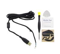 AMISENK Replacement Set With Paracord Cable Feet Screwdriver For G502 Enhances Control Maintenance Tools Glides Enhancement Feet Stickers