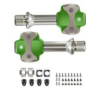 AMISENK Road Bike Clipless Pedals Lightweight Aluminum Alloy With Automatic Locking And Sealed Bearings Cycling Pedals Road Cycling Part