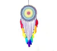 AMISENK Scandinavian Dream Catchers Feather Wall Hanging For Wedding Party For Bedroom Living Area Baby Room Handmade Dream Catchers