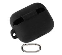 AMISENK Scratchproof Case Shockproof Skin Wrap for Headphone Dustproof Enclosure Housing Washable Silicone Sleeve Enhances Grip Carabiner Earphone Clip