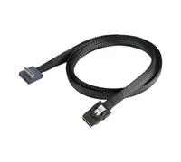 AMISENK Server Connection Cord PCIE SFF 8611 To Small 8087 Cable Wide Temperature Ranging (20℃~85℃) Adapter Cable