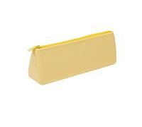 AMISENK Silicone Pen Case Large Capacity Zippered for School Office & Art Supplies Spacious Silicone Pencil Bag