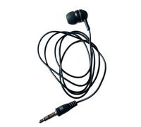 AMISENK Single Side Earbud Headphones Stereo In-Ear Earphone Removable For PC Smartphones MP3 MP4 Players Notebook Single Sided Office Telephone