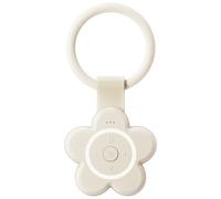AMISENK Sleep Soothings Portable Sound Machines White Noise Timers For Baby Strollers Travel Gift 88mm Design Flower White Noise Machines For Kids