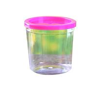 AMISENK Small Fish For Tank Cup For Betta Jellyfish Portable Single Aquariums For Turtle Feeding Bottles Random Col Portable Tank For Traveling