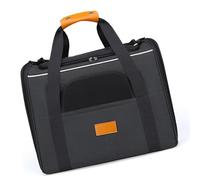 AMISENK Small Pet Carriers Bag with Ventilated Net Window Side Storage Pocket for Commuting and Short Trip Easy to Carry Pet Carriers Bag