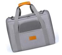 AMISENK Small Pet Carriers Bag with Ventilated Net Window Side Storage Pocket for Commuting and Short Trip Easy to Carry Pet Carriers Bag