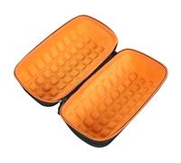 AMISENK Small Traveling for Shell EVA Carrying Box for 5 Zip for Case Easy to Open Close Hard Holders Accessories Super Protector