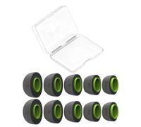 AMISENK Soft Memory Foam Earbud Ear Tip Secure Grip and Noise Cancelling Design Earplugs for Pro3 Headphone Ear Plugs 10pcs Silicone Earbud Replacements