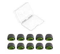 AMISENK Soft Memory Foam Earbud Ear Tip Secure Grip and Noise Cancelling Design Earplugs for Pro3 Headphone Ear Plugs 10pcs Silicone Earbud Replacements