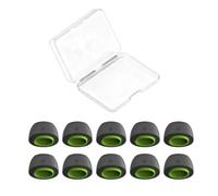 AMISENK Soft Memory Foam Earbud Ear Tip Secure Grip and Noise Cancelling Design Earplugs for Pro3 Headphone Ear Plugs 10pcs Silicone Earbud Replacements