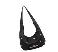 AMISENK Soft Practical Corduroy Shoulder Bag Sophisticated Crossbody Purse Adjustable Strap Stylish Casual Everyday Essential Friendly Corduroy Crossbody Bag