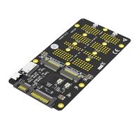AMISENK Solid Disk Adapter With SFF8611 Interfaces 2 In 1 Conversion Card Enhances Computer Connection Solid Disk To Adapter