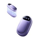 AMISENK Split Design USB Rechargeable Hand Warmer Providing Fast Warmth and Long Service Life for Most Age Groups Safe Use Elderly Hand Warmer