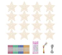 AMISENK Star Shape Wind Chimes Craft Project Making For Classroom Student Activity Fun Birthday Party Gathering Crafting Toy Craft Project