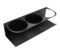 AMISENK Strong Refrigerator Cup Holder Organizers with 3 Slot for Wall Mounted Metal Designs Wall Mounted Cup Storage Rack