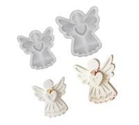 AMISENK Sturdy Silicone Angelic Wing Craft Multipurpose for Handmade Soaps Decorative Plasters Creation Angelic Wing Silicone