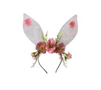 AMISENK Stylish Animal Ears Mesh Headband Multiple Occasion Easter Gatherings Gentle Skin Friendly Hairband Photo Props Rabbit Ears Headdress