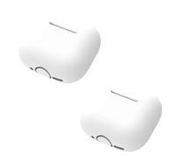 AMISENK Thin Silicone Cover Effect Resistant Design Earbud Case Smooth Charging Silicone Protector For Earbuds Soft Protective Cover With Plugs