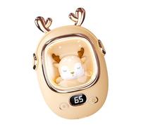 AMISENK Tiny USB Heat Pack with LED Night Light Quick 3s Stretch 7 Layer Security Security Ergonomic Plan for Winter Use Winter Gift Hand Toastier