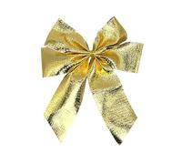 AMISENK Traditional Modern Christmas Fabric Ribbon Decoration Easy Hanging Accessory For Tree Gift Wrapping Red Bowknot Decoration