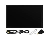 AMISENK True Colored 7in Display Monitor HDTV-compatible VGA AV DC12V Power Wide Compatibility For Multimedia Setups Hdtv-compatible VGA AV Input LCD Display