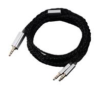 AMISENK Upgraded Hifi Earphone Cable 3.5mm/4mm To 2x 2.5mm Split Connectors For HE400I/560 HE350 HE6se Sundara Anadda Lightweight Flexible Cable