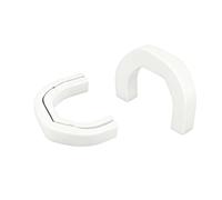 AMISENK Upgraded Trailer Hitches Cover Protector for 1500 2019-2024 Trucks Enhanced Vehicle Aesthetics Impacts Resistance 2pcs Front Hitch