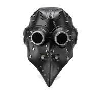 AMISENK Vintage Doctor For Cosplay Event Motorcycle Protections Breathable Lightweight Halloween Party Costume Props Punk Theme Props