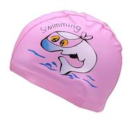 AMISENK Water Resistant Elastic Swim Hat For Kid 2-10 Breathable Light Weight Children Swimming For Girl Teen With Long Hair Children's Swimming