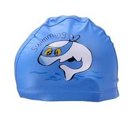 AMISENK Water Resistant Elastic Swim Hat For Kid 2-10 Breathable Light Weight Children Swimming For Girl Teen With Long Hair Children's Swimming