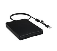 AMISENK Widely 3.5" USB C Compatible External Floppy Drive Reader for Broad-platform File Access Portable Double USB C Floppy Drive