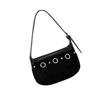 AMISENK Women's Shoulder Carry Bag With Comfortable Strap Spacious Compartments And Suedes Fabric Underarm Purse Lightweight Suedes Bag For Women