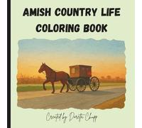 Amish Country Life Coloring Book