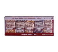 Amish Country Popcorn | 4 Ounce Variety Kernel Gift Set (10 Pack Assorted) | Old Fashioned, Non-GMO and Gluten Free (4oz Each, 10ct Total)