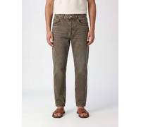 AMISH Mid-Rise Straight-Leg Stretch-Denim Jeans with a Five-Pocket Design - Size: 34 - male