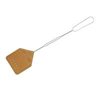 Amish Valley Products Leather Fly Swatter Handcrafted Wire Handle Flyswatter Choice of Color (Brown)