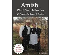 Amish Word Search Puzzle Book: Word Searches with Easy-to-Read Print about Amish, Farming, Homesteading, and more | 6x9 inches, 96 pages, 48 Puzzles |Gift for Vacations, Holidays, and Leisure Time.