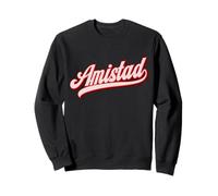 Amistad House Of Friendship Retro RCA System School Red Sweatshirt