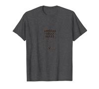 Amistad House Rules: Cozy Home Decor for Welcoming Spaces T-Shirt, Men, Dark Heather Grey, 6XL