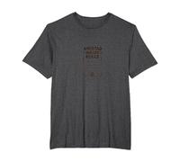 Amistad House Rules: Cozy Home Decor for Welcoming Spaces T-Shirt, Men's Big and Tall, Dark Heather Grey, 5X Tall