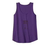 Amistad House Rules: Cozy Home Decor for Welcoming Spaces Tank Top, Women, Purple, L